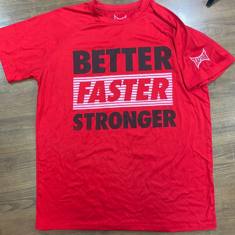 Tap Out Graphic T Shirt Better Faster Stronger Size XL